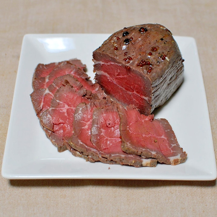 湯煎調理で簡単 ローストビーフ レシピ 作り方 By Taka5chan 楽天レシピ 湯煎調理で簡単 ローストビーフ レシピ 作り方 By Taka5chan 楽天レシピ